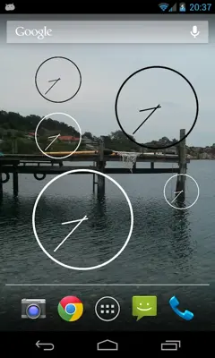 Resizable Clock android App screenshot 8